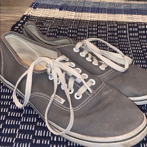Grey Vans